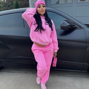 Alexander wang sweat suit set